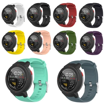 

Silicone Watchband for Xiaomi Huami 3 Amazfit verge Watch band Replacement Band Belt for AMAZFIT VERGE3 Wrist Bracelet Straps