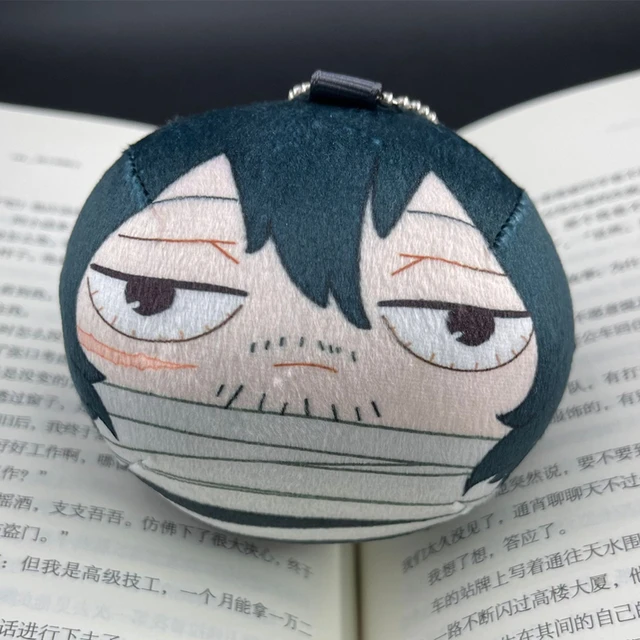 Boku No My Hero Academia Midoriya Izuku Deku Bakugou Katsuki Todoroki Shoto Cosplay Doll Toy Plush Dolls Child Gift Pendant 7.5cm