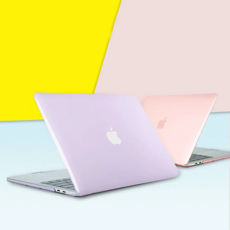 Чехол для ноутбука Прозрачный жесткий чехол MacBook Air Pro 11/13/15 дюймов модный защитный