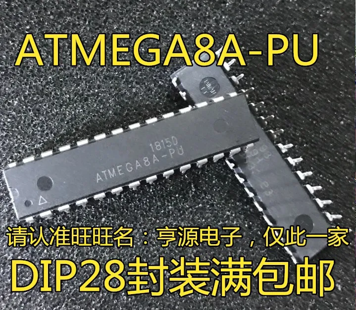 5 шт. в ATMEGA8A PU AVR MCU/8 к флэш микроконтроллер DIP 28 гарантия качества|Органайзеры для