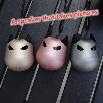 

Portable Bluetooth Speaker Smart Remote Control Selfie /AUX Audio/smart Selfie /3D Surround TWS Small Audio Bass Box