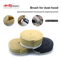 Machine à graver pour le travail du bois, capot d'extraction de poussière sous vide, brosse spéciale, couvercle anti poussière, accessoires de Machine à graver 