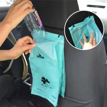 50 шт./компл. автомобильные аксессуары для хранения на спинку автокресла для автомобиля, мотоцикла, Водонепроницаемый Органайзер биоразлагаемые мешки для мусора в грузовик мешки для мусора