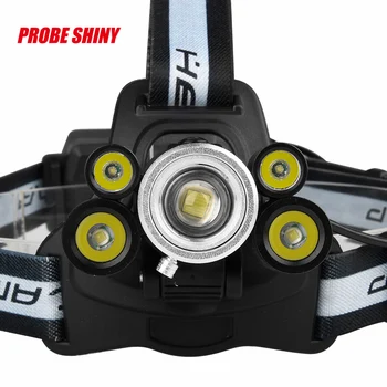 

LED Headlamp USB Rechargeable 5 Modes Zoomable Headlight For Camping Hiking Headlamp Flashlight 5 Led Headlamp