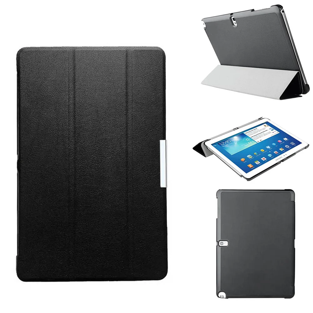 

Applicable SAMSUNG Galaxy Tab Pro 10.1 T520 T525 T521 Three Fold Stereo Leather Case for Tablet Computer