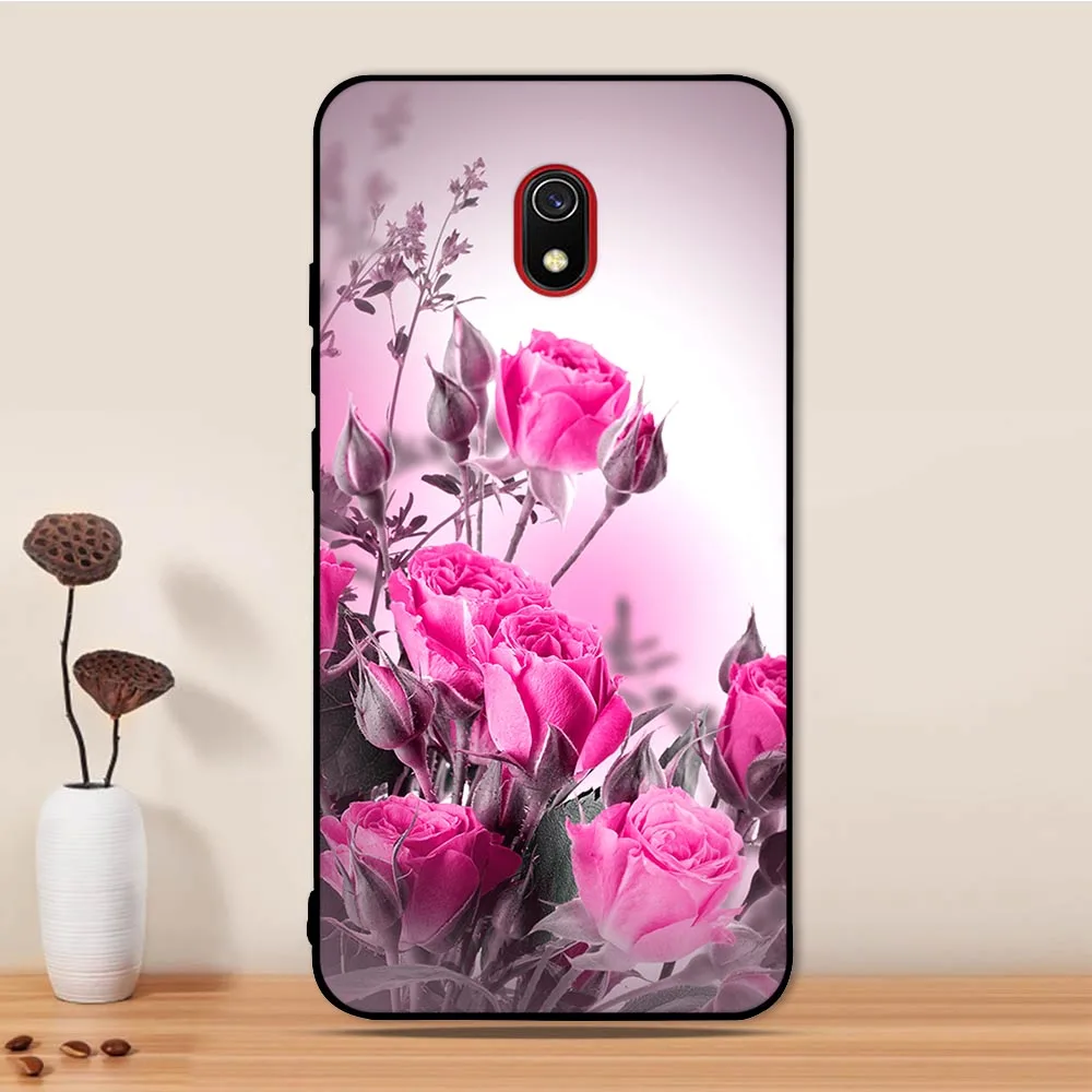 16 Чехол для Redmi 8A, чехол для Xiaomi Redmi 8A, чехол из ТПУ с рисунком аниме, чехол, задняя крышка для Xiaomi Redmi 8A 8 A, чехол для телефона, силиконовый - Цвет: 16