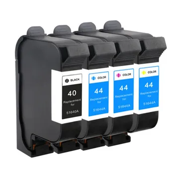 

Ink Cartridges Replacement For HP40 51640A Compatible For HP44 51644C 51644M 51644Y Designjet 230 330 350 750C 755C Printer