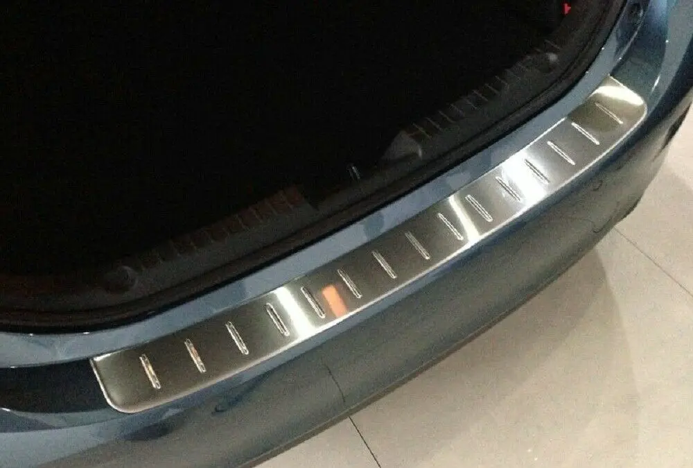 For Mazda 6 M6 Atenza 2013- Stainless Outer Rear Bumper Protector Sill Cover