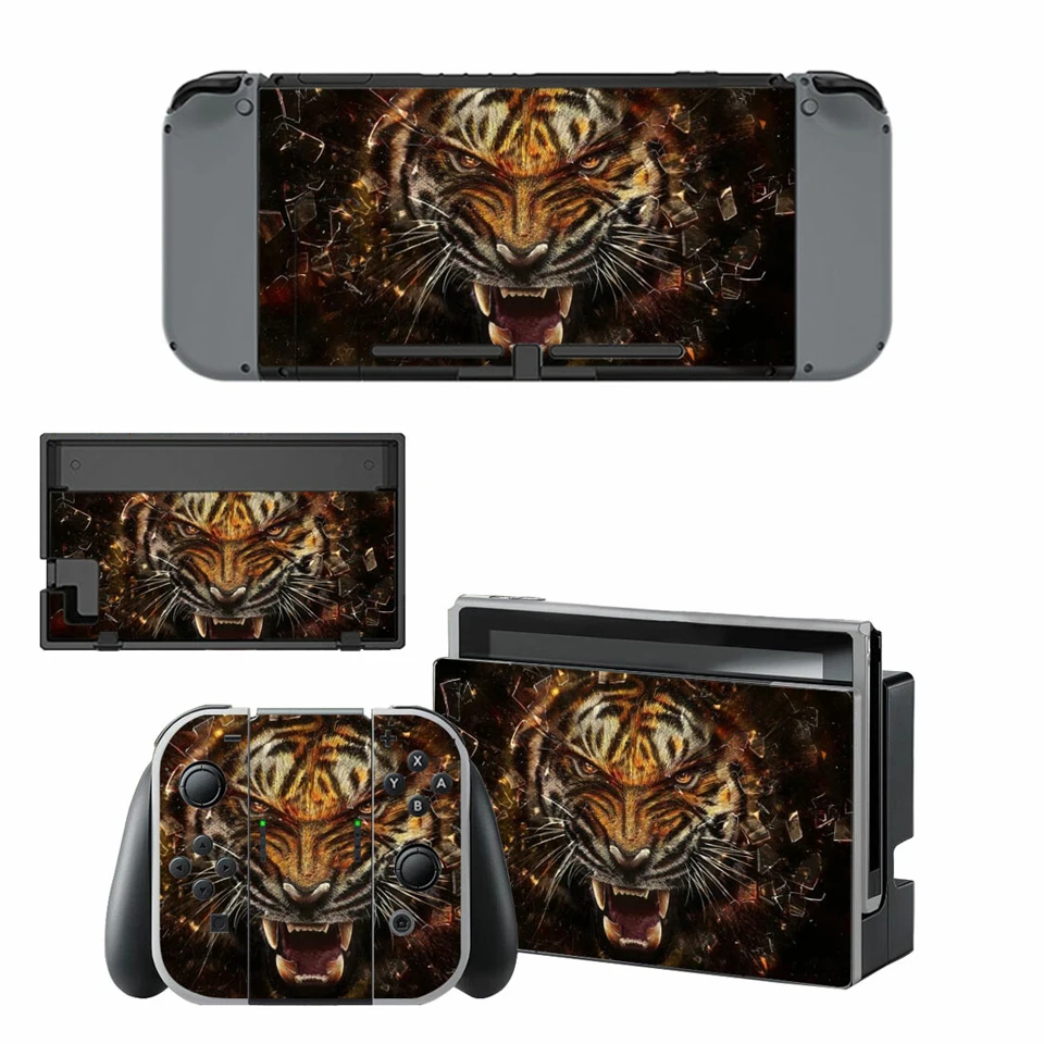 YSNS2143 Виниловая наклейка на кожу для nintendo Switch Console Joy-Con Dock Skin Set - Цвет: YSNS2143