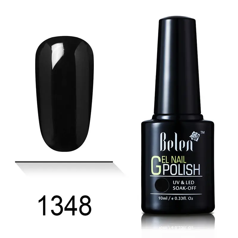 1348 Black Color Belen 9D Shimmer широкая линия Гель-лак «кошачий глаз» замочить от УФ светодиодный лак для ногтей праймер Гель-лак для салона Магнитный маникюр 10 мл - Цвет: 1348 Black Color
