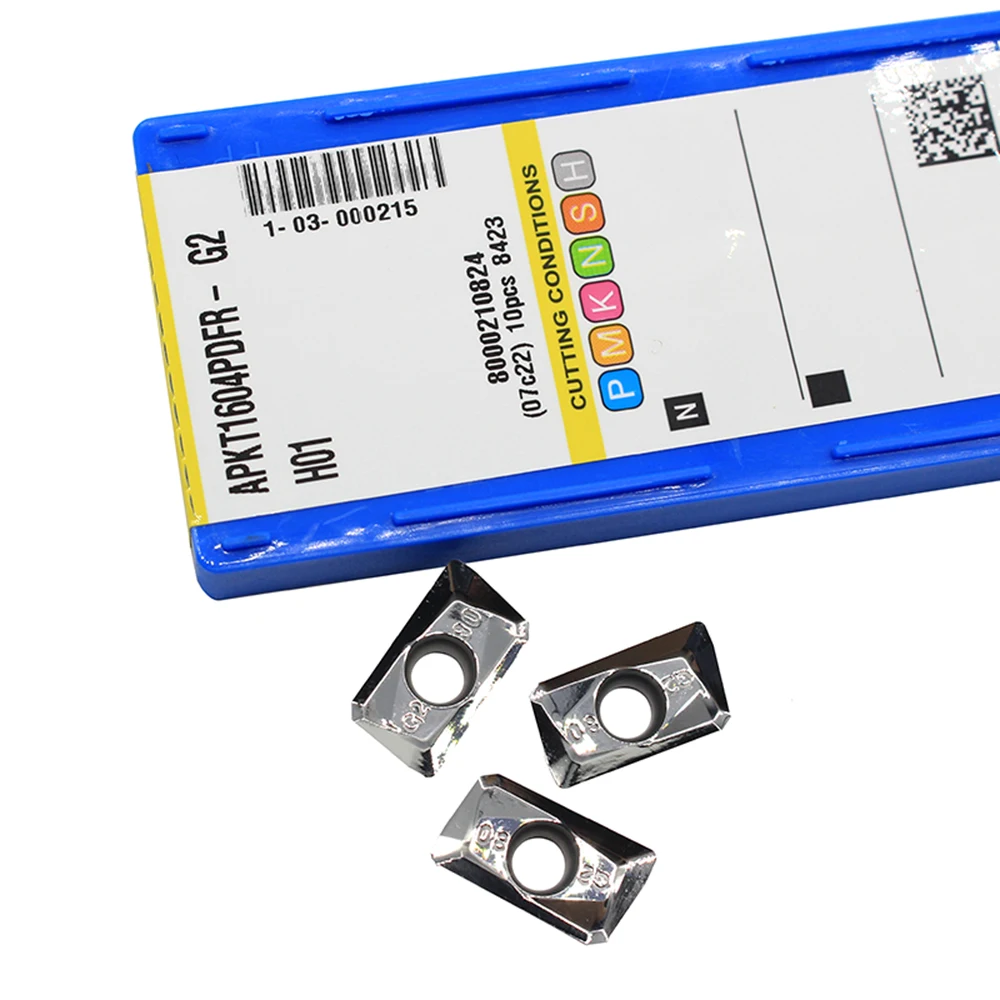 APKT1604 PDFR G2 H01 алюминиевый резак лезвия фрезы твердосплавные вставки токарный станок с ЧПУ держатель инструмента из алюминиевого сплава щелевые