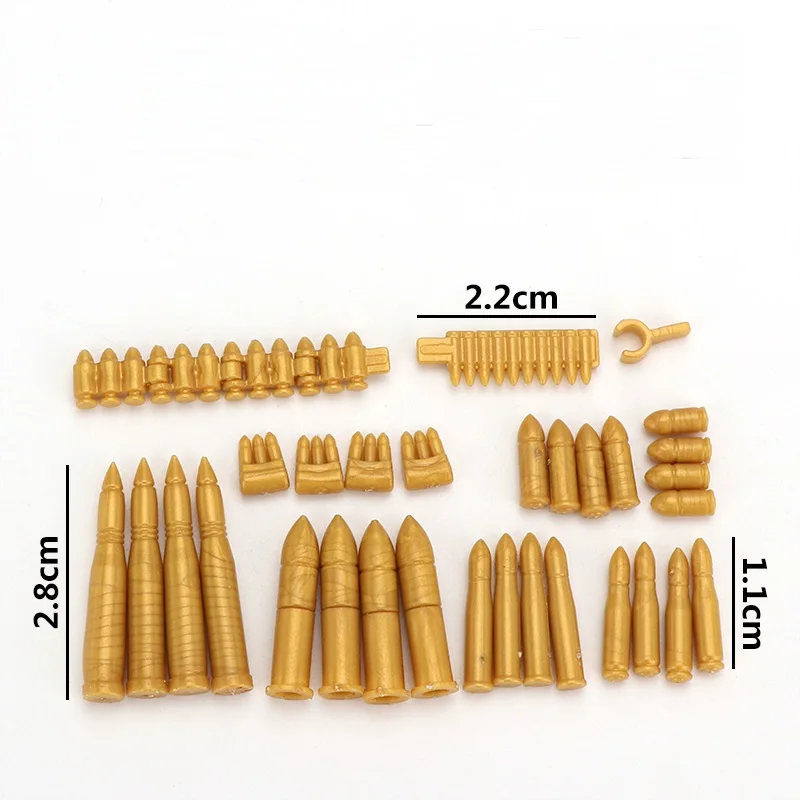 Weapon Box Shell Bullet soldiers Guns MOC Military Swat Police Weapons Brick For City moc building blocks min Toys for figures | Игрушки и