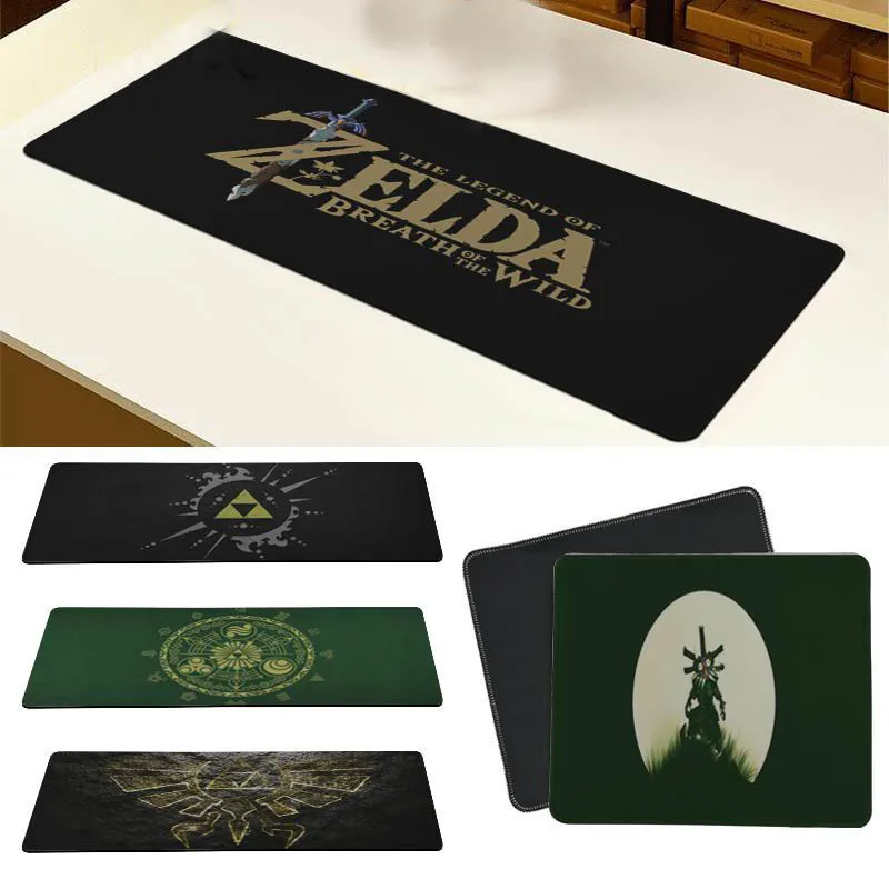 Дизайн Legend of Zelda Art and Artifact резиновая мышь прочный Настольный большой игровой коврик для мыши Коврик для клавиатуры