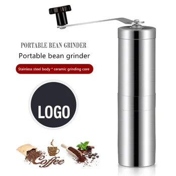 

Portable Hand-cranked Coffee Machine Portable Coffee Grinder Stainless Steel Manual Coffee Grinder Pepper Mill Coffee Tools