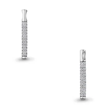 

Suspension classical AQUAMARINE with cubic, silver 925