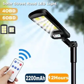 

Outdoor LED Solar Street Light Wall Light IP65 Waterproof Motion Sensor Street Lamp Lighting Garden Security Street Light Decor