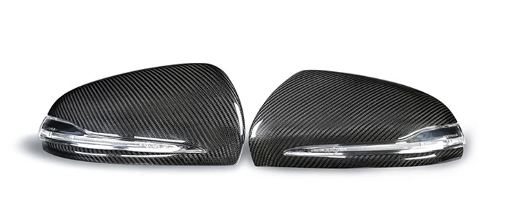 Сухое карбоновое зеркало крышка для Mercedes-Benz W205 W222 W213 W238 X205 Benz C S GLC E класс Углеродные колпачки 1:1 замена стиль AMG