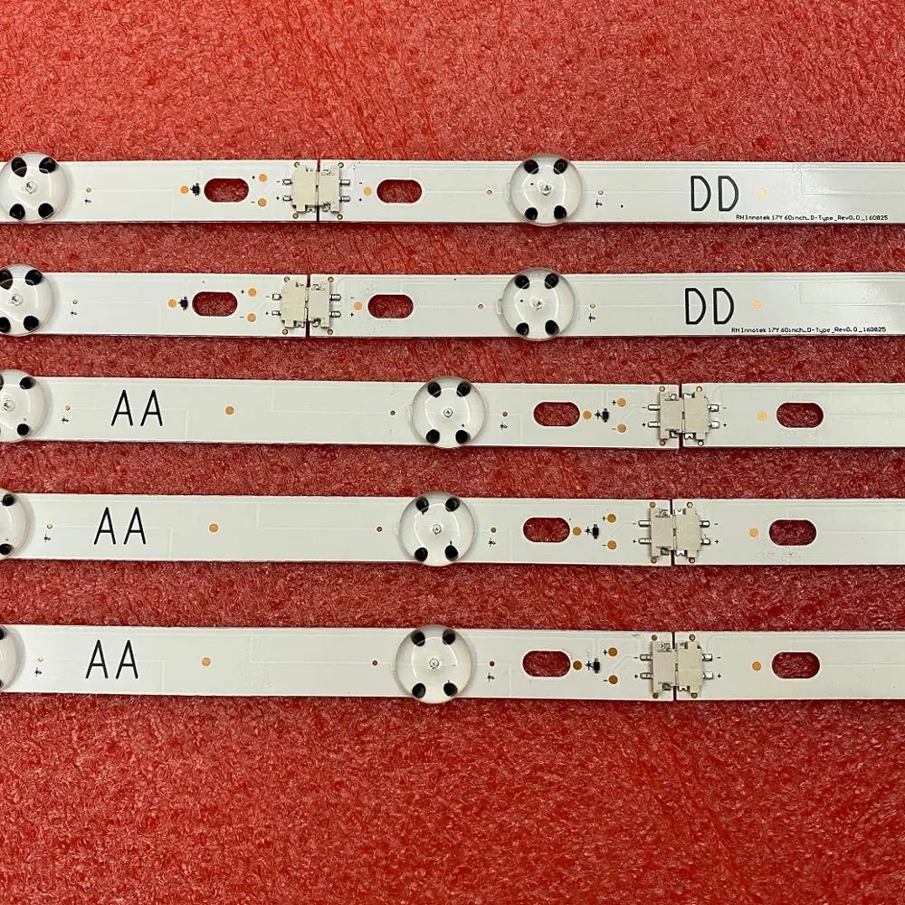10 шт./компл. светодиодный подсветка полосы для LG 60UJ6300 60UJ6050 60UJ630V 60UJ634V 60UJ6309 innotek 17Y