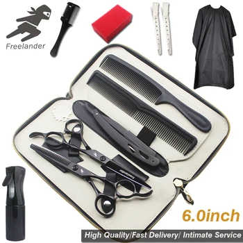 

6.0inch Hairdressing scissors flat shear thinning scissors