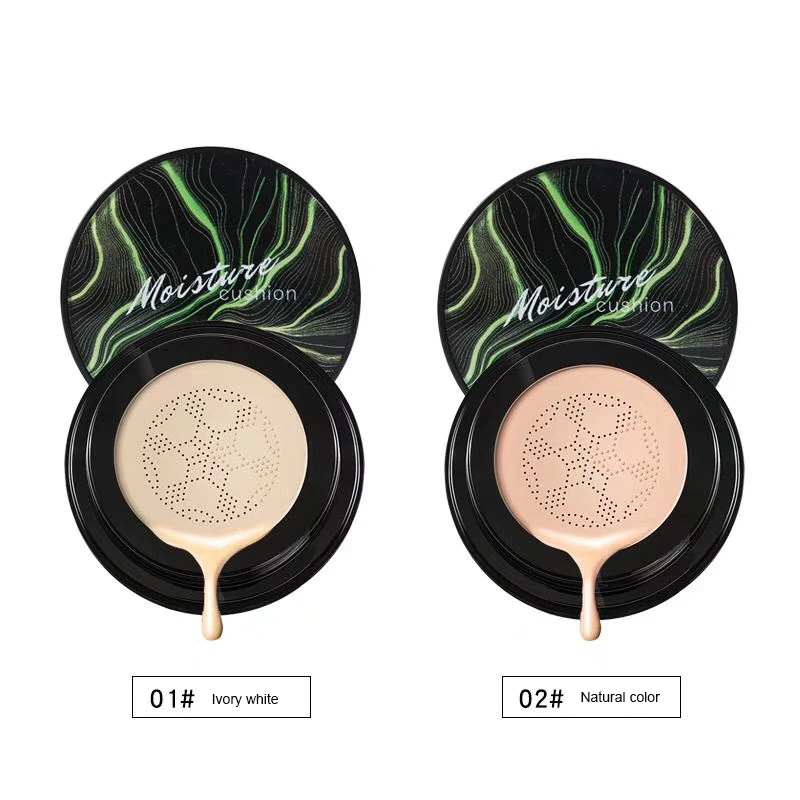 Mushroom BB&ampCC Cream Cover Dark Spot Dull Acne Head Air Cushion Concealer Whitening Face Foundation Full Coverage TSLM1 |