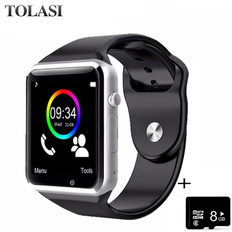 

A1 WristWatch Bluetooth Smart Watch Phone Fitness Pedometer SIM Camera Smartwatch For apple Android Facebook Whatsapp Kids Child