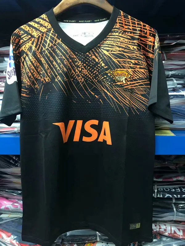 Супер регби Jaguares регби домашний трикотаж Размер: S-3XL принт на заказ имя номер качество идеальное
