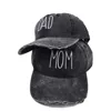 Couples Embroidery Dad Mom Baseball Caps For Men Women Fashion Black Washed Denim Snapback Cap Hip Hop Dad Hats Unisex Gorras 5
