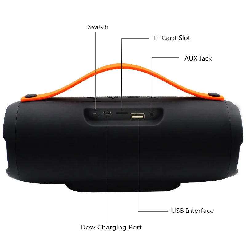 Переносная Bluetooth колонка E13 Mini беспроводная стереоколонка для телефона радио