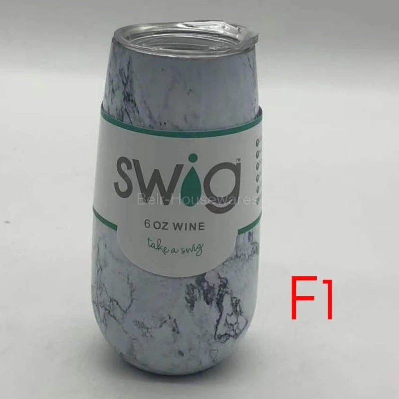 Stemless Swig винные чашки 6 унций стакан чашка из нержавеющей стали для шампанского термос Termo Vaso a o Inox