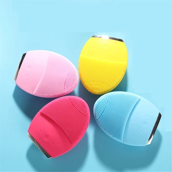 

Purge Faces Electric Face Cleanser Vibrate Pore Clean Silicone Cleansing Brush Massager Facial Vibration Skin Care Spa Massage