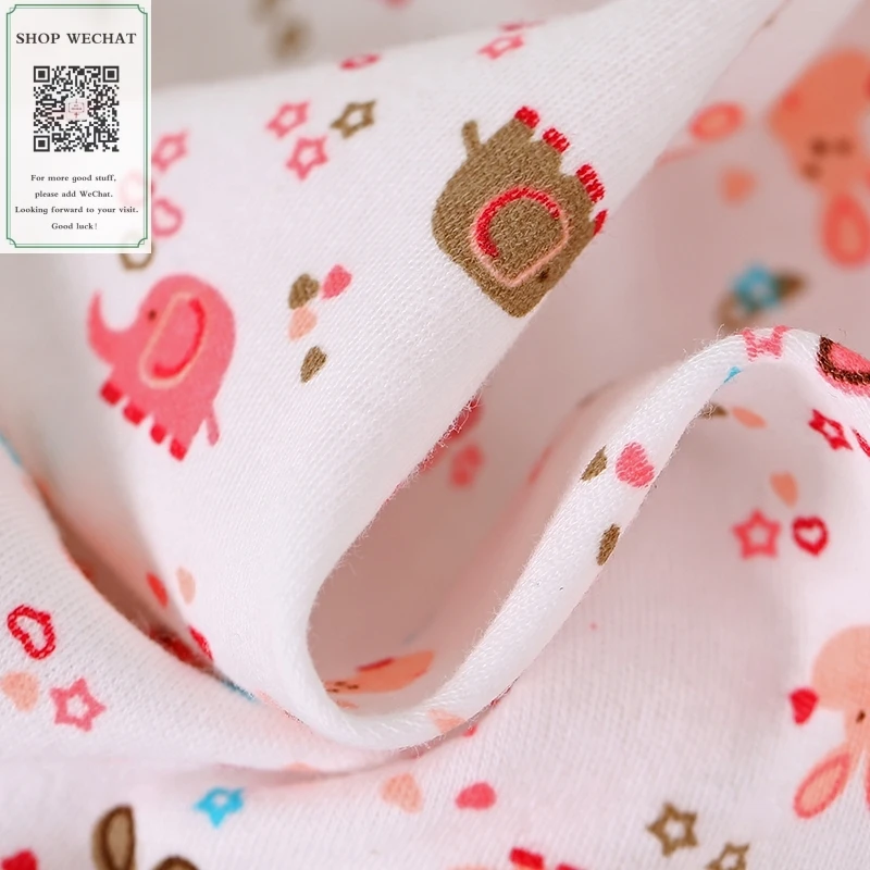 50 см * 180 см/шт. мультяшный трикотажный хлопок ткань для детской одежды