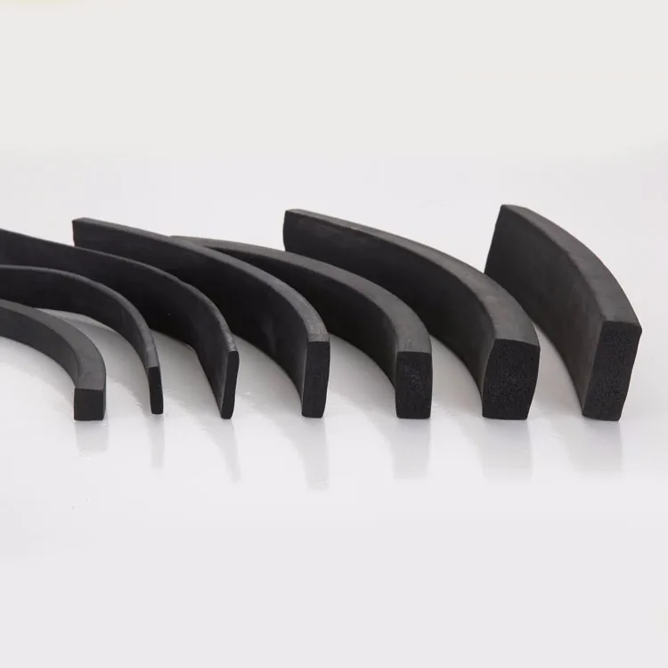 Foam Rubber EPDM Square Profile 30x40 mm as Sold by the Meter Rubber Seal 