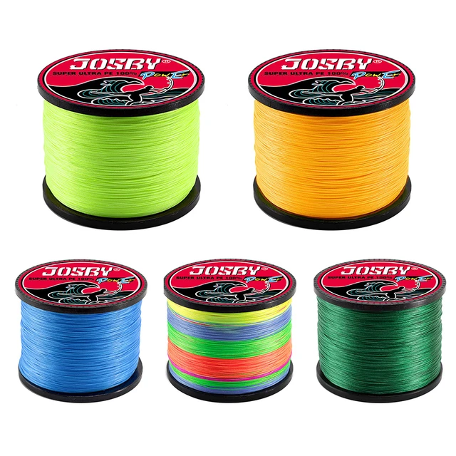 JOSBY 9 Strands 500M 300M 1000M PE Braided Fishing Line Tresse Peche  Saltwater Multifilament Wire 9 Weave Extreme Smooth Pesca - AliExpress