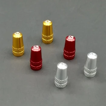 

FOURIERS VL-PE009 Bicycle Presta Valve Caps Road Bike Accessories French Tyre F/V Inner Tube Pump Tire Valve Cover