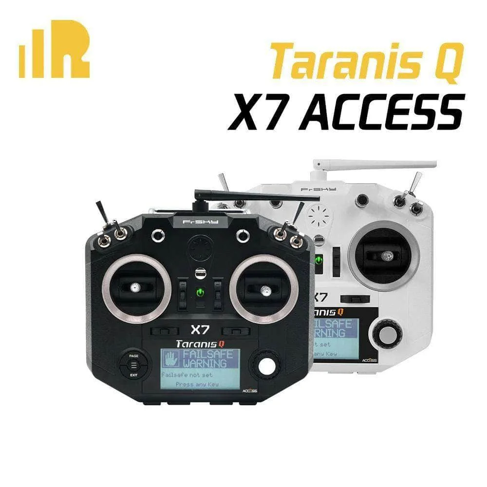 FrSky ACCESS Taranis Q X7 2.4G 16CH Left Throttle Radio Transmitter XM+/R-XSR/X8R/L9R Receiver for FPV RC Drone Airplane Mode 2