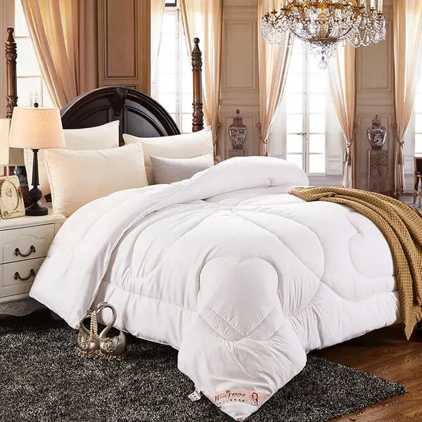 

White Cotton Duvet Comforter Quilt Filled 1kg 1.5kg Premium Spring Autumn Comforter Blanket Bedding Filler 150*200/180*220CM