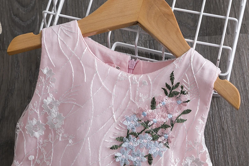 Комплекты одежды для девочек Новая летняя Модная стильная футболка с рисунком кролика+ розовое платье Одежда для девочек из 2 предметов пасхальное платье для детей от 3 до 8 лет