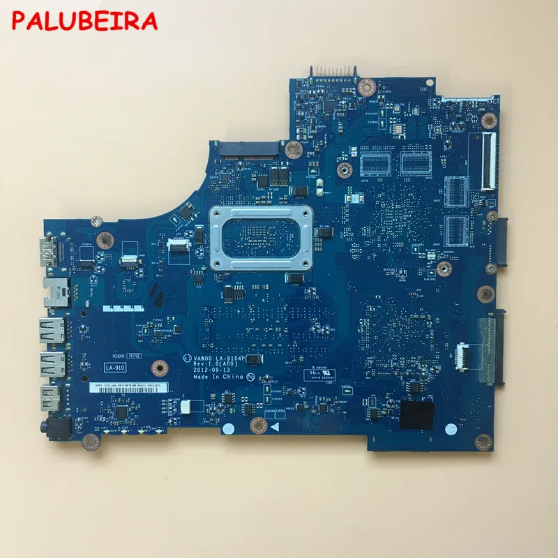 PALUBEIRA для DELL 3521 5521 Материнская плата ноутбука CN-0YN8TC 0YN8TC YN8TC LA-9104P с SR0V5 997 cpu full Teste