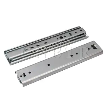 

CNBTR 3 Section Glide Ball Bearing 10 inch Drawer Runner Slide Pack of 2