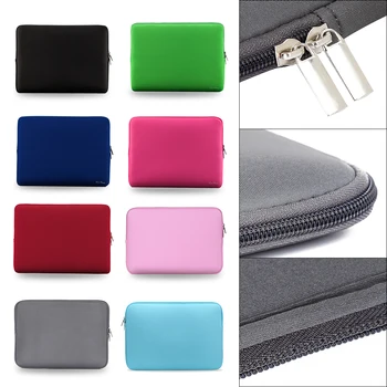 

1PC Laptop Bag Sleeve Case Cover Soft Notebook Pouch Briefcase Accessories For MacBook Air Pro Lenovo Dell 11/13/14/15/17 inch