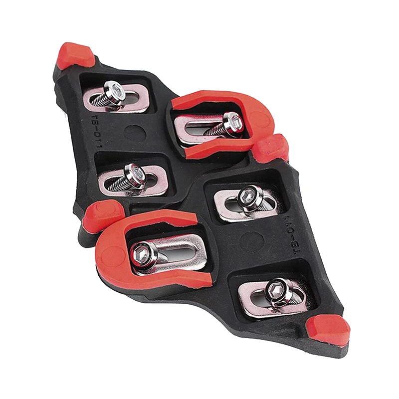 2pcs/Pair Bicycle Bike Pedal Road Mountain Bearing Pedals Cleats Set Yellow Red For Shimano SM-SH11 SPD-SL Accessories | Спорт и