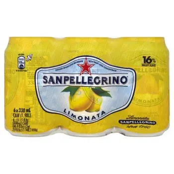 

Sanpellegrino Limonata Cans 6 x 33 cl (Pack of 4, Total 24)