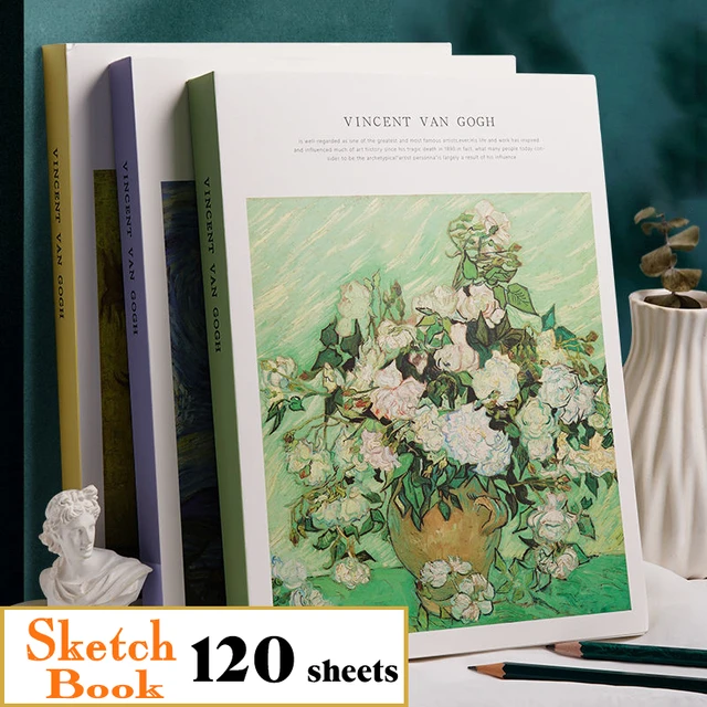 Van Gogh's Painting Book, Sketch Book, Painting Paper, Art Supplies For Art  Students Sketchbook - Sketchbooks - AliExpress