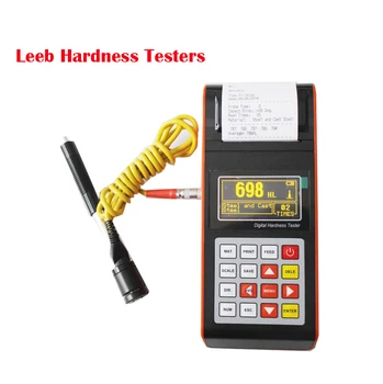 

Digital Leeb Hardness Tester Durometer with Printer Function Large Screen Hardness Tesing Instrument YHT400
