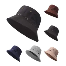 Панама шляпа Рыбацкая шляпа мужская и женская уличная дорожная шляпа складная шляпа от солнца Весенняя и летняя шляпа от солнца Регулируемая кодовая шляпка хараджуку