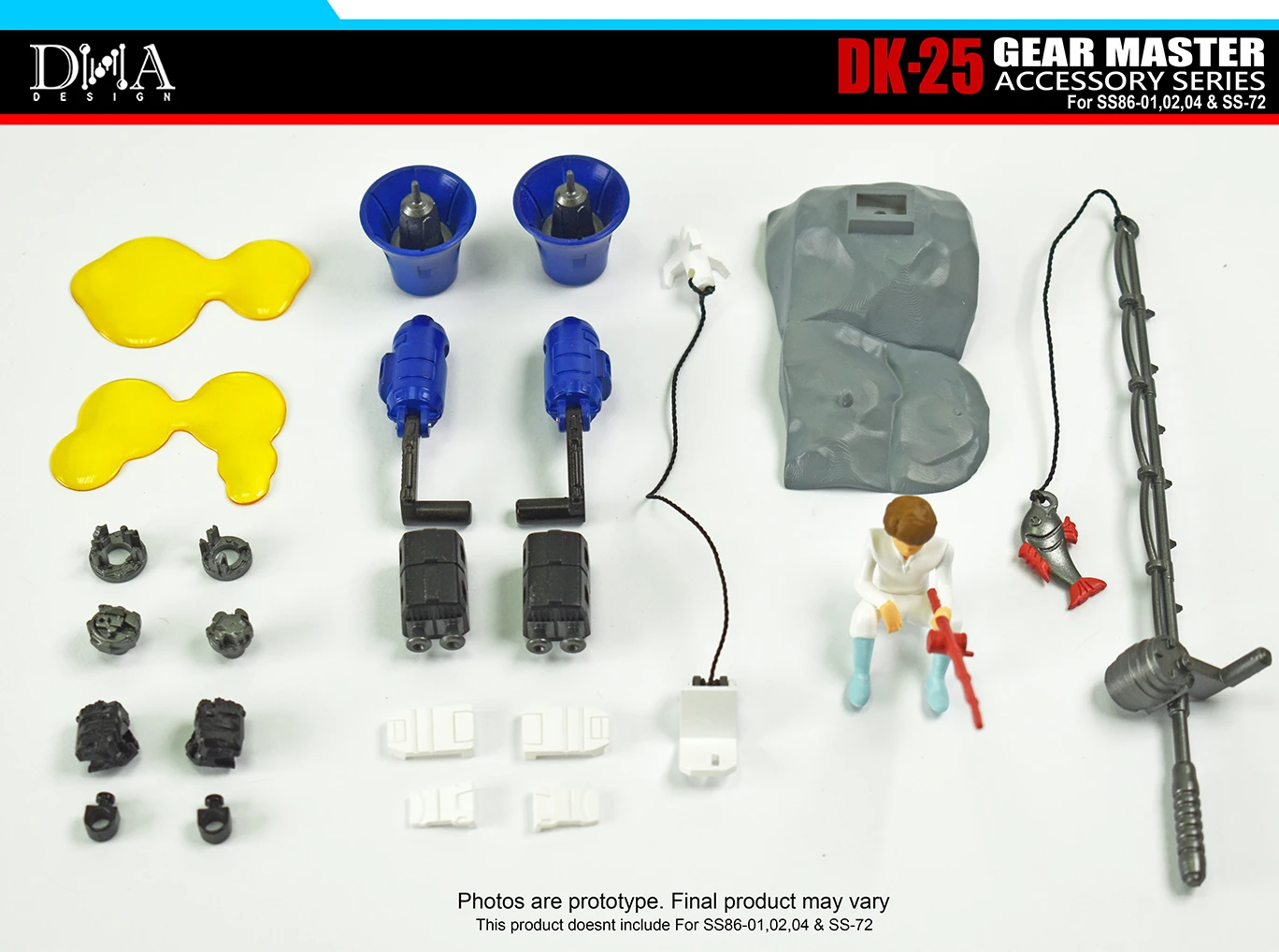 New Transformation Toy DNA Design DK 25 Gear Master Accessory Series for  SS86 01 02 04 SS 72 In Stock|Action Figures| - AliExpress