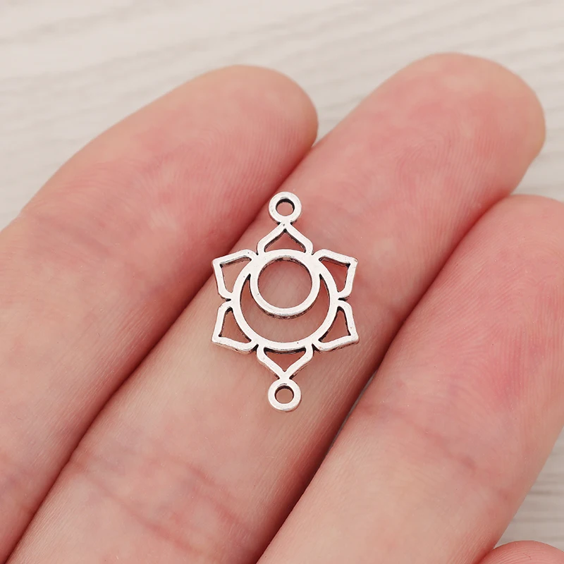 50 шт./лот соединители для солнечных цветов Подвески бусины DIY ювелирных изделий
