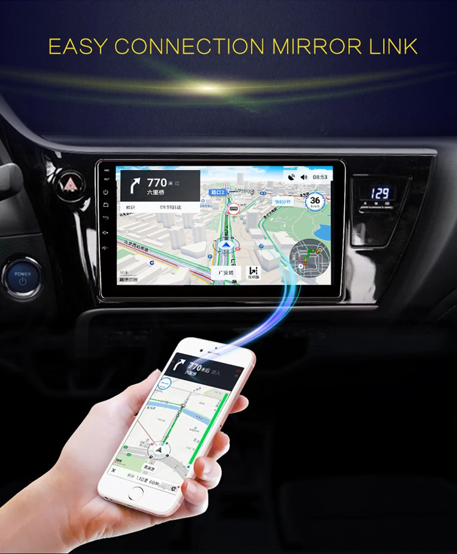  Branded Genuine Android 9.0 bluetooth Car Radio for ISUZU D-Max 2006 car gps navigation Car Multime