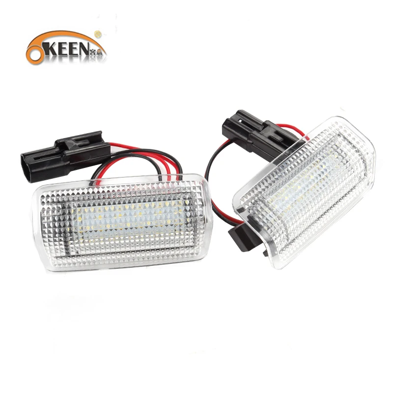 

2Pcs Car LED Courtesy Door Light Bulb For Toyota Land Cruiser 200 Series 150 Series Prado MK4 J150 2007 For Lexus ES240 IS250