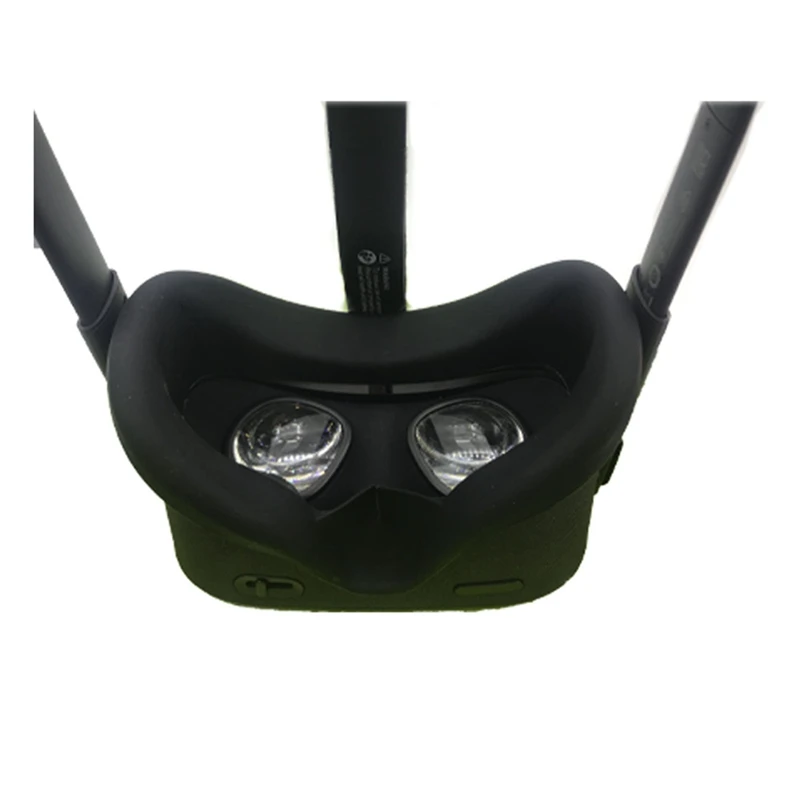 Soft Anti-Sweat Silicone Eye Mask Cover for Oculus Quest VR Glasses Unisex Anti-Leakage Light Blocking Face Eye Cover Pad